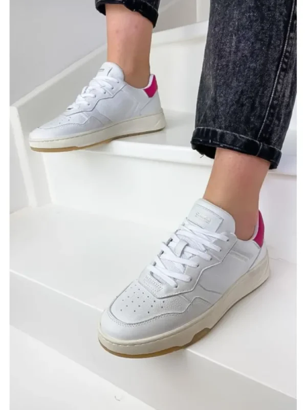 Femme Crime London Baskets^Sneakers Timeless Low Top White-