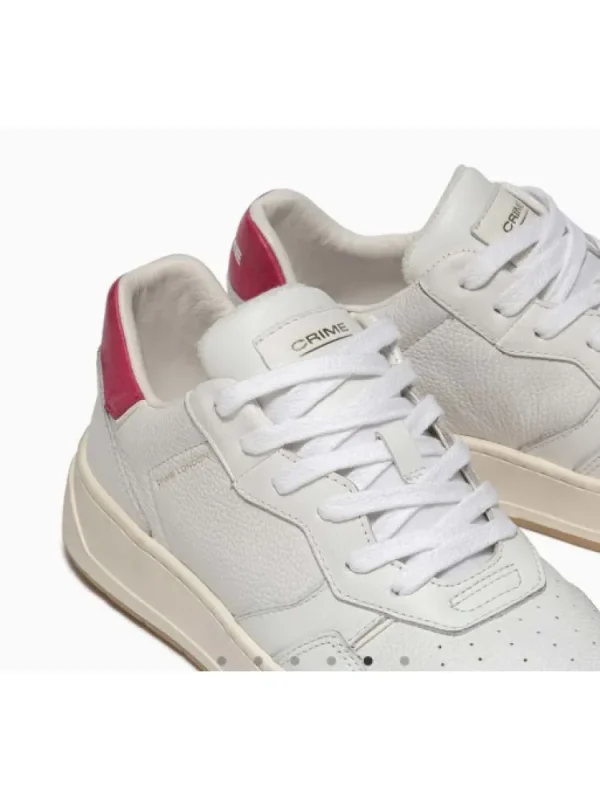 Femme Crime London Baskets^Sneakers Timeless Low Top White-