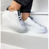 Femme Crime London Baskets^Sneakers Weightless Low Top White-