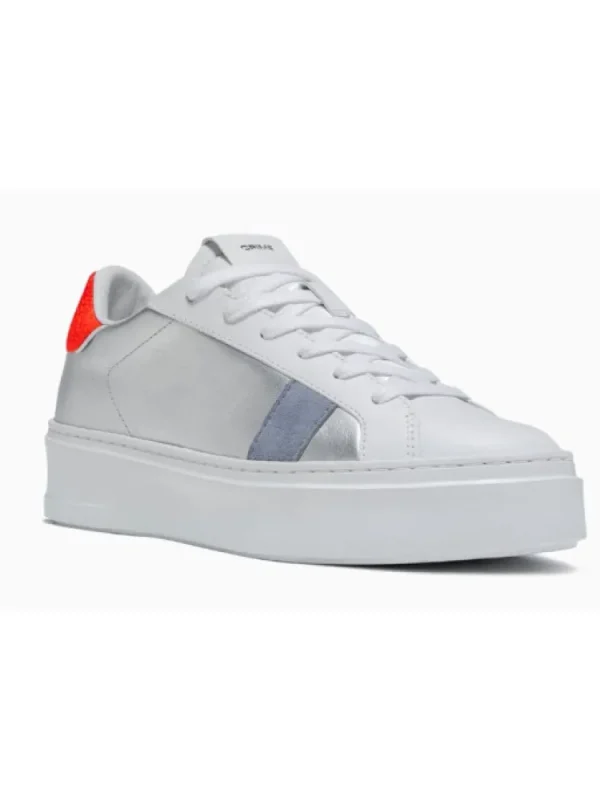 Femme Crime London Baskets^Sneakers Weightless Low Top Silver-