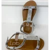 Enfants Les Petites Bombes - LPB Sandales & Nu-Pieds^Tong Enfant Emilie Argent Metal-Les Petites Bombes