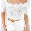 Femme * Tops & T-Shirts & Body^Top Dentelle Delhi