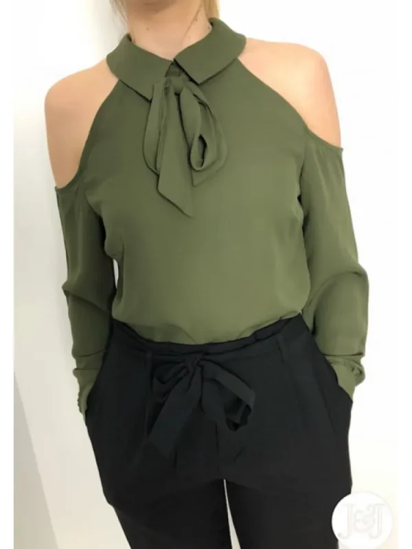 Femme * Tops & T-Shirts & Body^Top Kaki Brooklyn