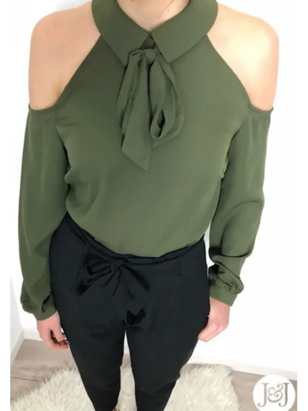Femme * Tops & T-Shirts & Body^Top Kaki Brooklyn