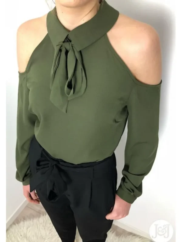 Femme * Tops & T-Shirts & Body^Top Kaki Brooklyn