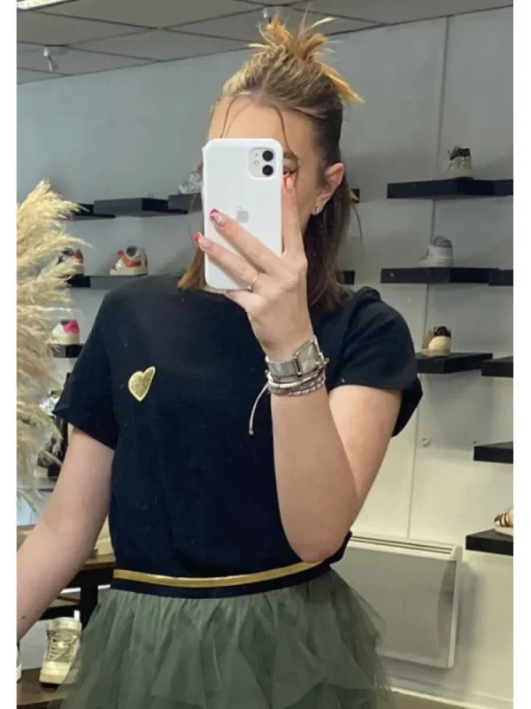 Femme * Tops & T-Shirts & Body^T-Shirt Coeur