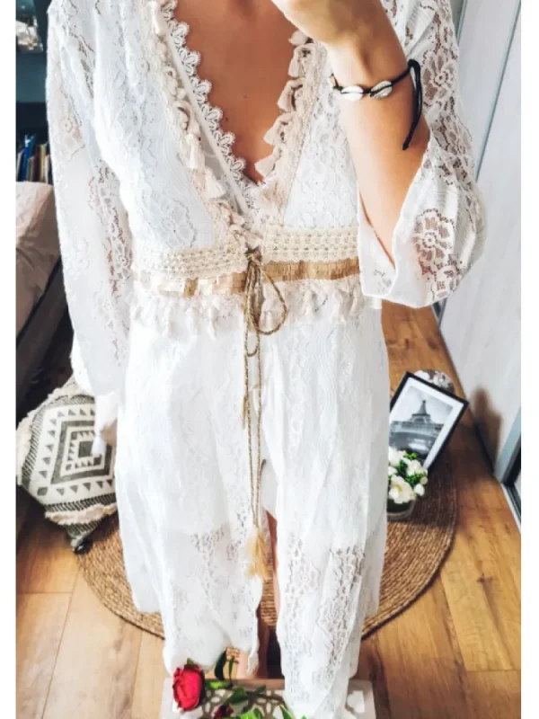 Femme * Vêtements De Plage^Tunique De Plage Dentelle Sydney